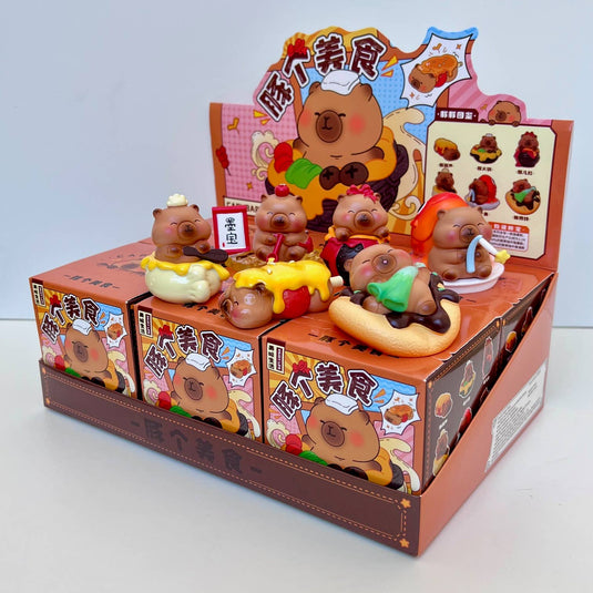 BCmini Capybara - 1pc Food Court Blind Box