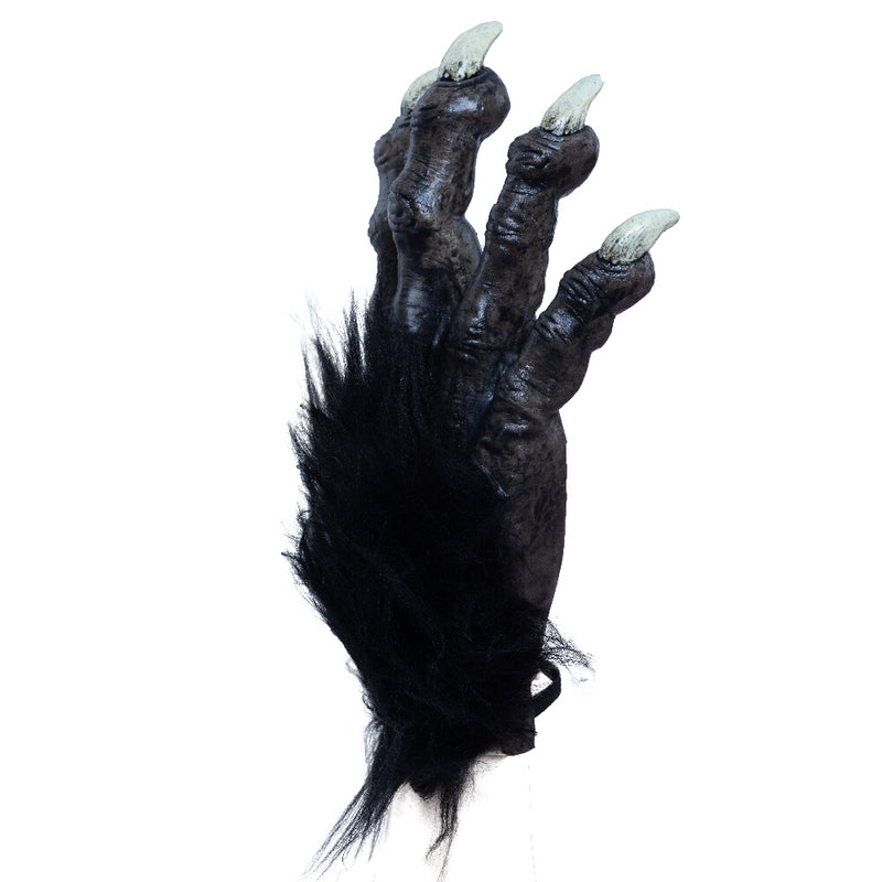 Cargue la imagen en el visor de la galería, Ghoulish Werewolves Hands - Wolf Claws deluxe Black Costume Hands

