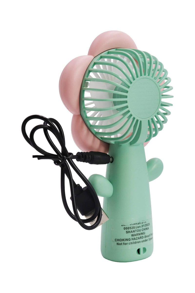 Load image into Gallery viewer, Cap Zone - Flower Petal Fruit Pastel Handheld Electric Fan
