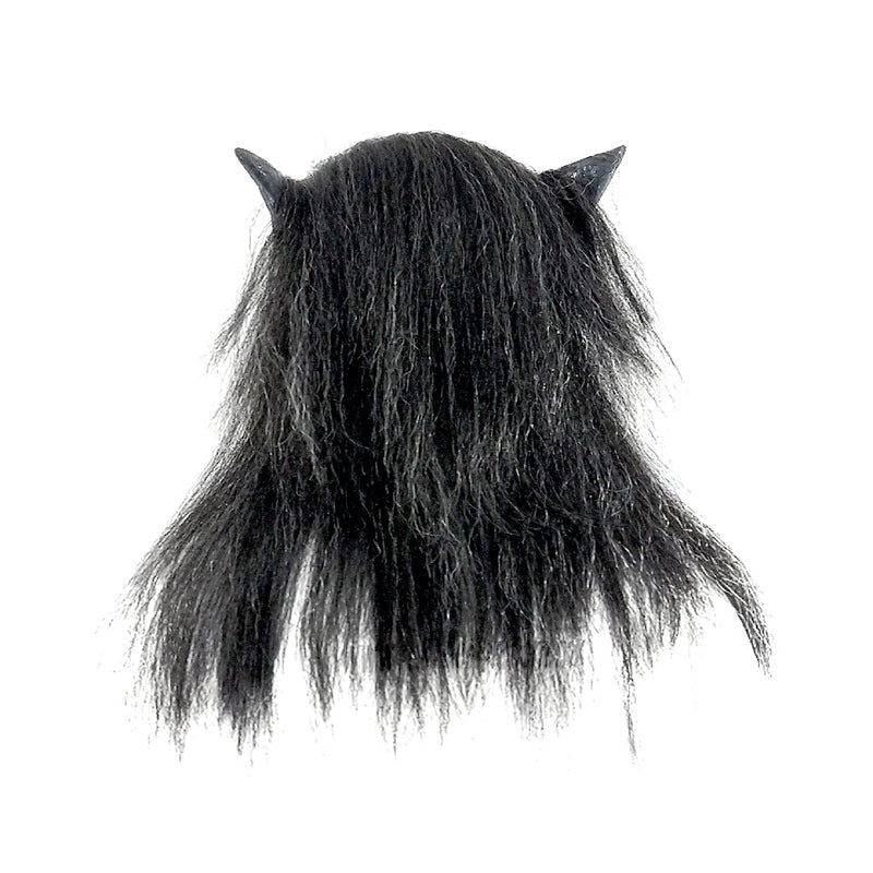 Load image into Gallery viewer, Ghoulish Werewolves - Black Wolf Adult Costume Mask
