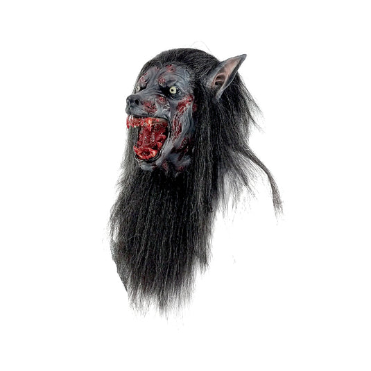 Ghoulish Werewolves - Black Wolf Adult Costume Mask