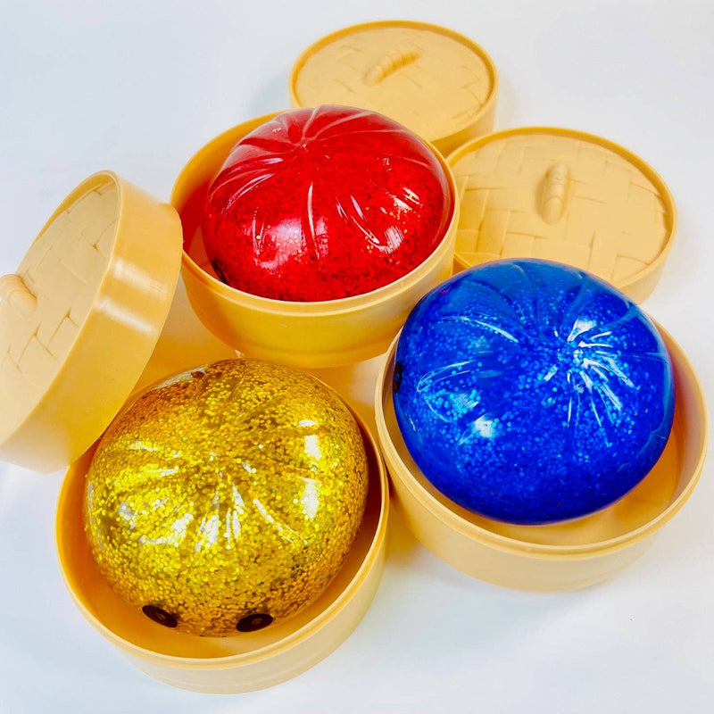 Load image into Gallery viewer, BCmini - Dumpling Glitter Jelly Squishy-12
