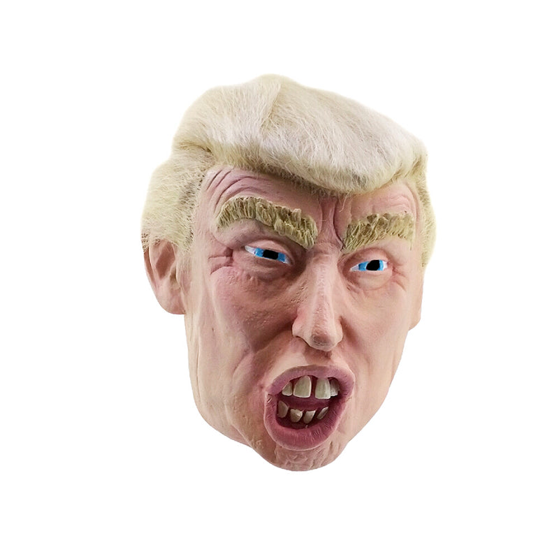 Load image into Gallery viewer, Ghoulish Presidentials - Trump With Hair Adult Costume Mask
