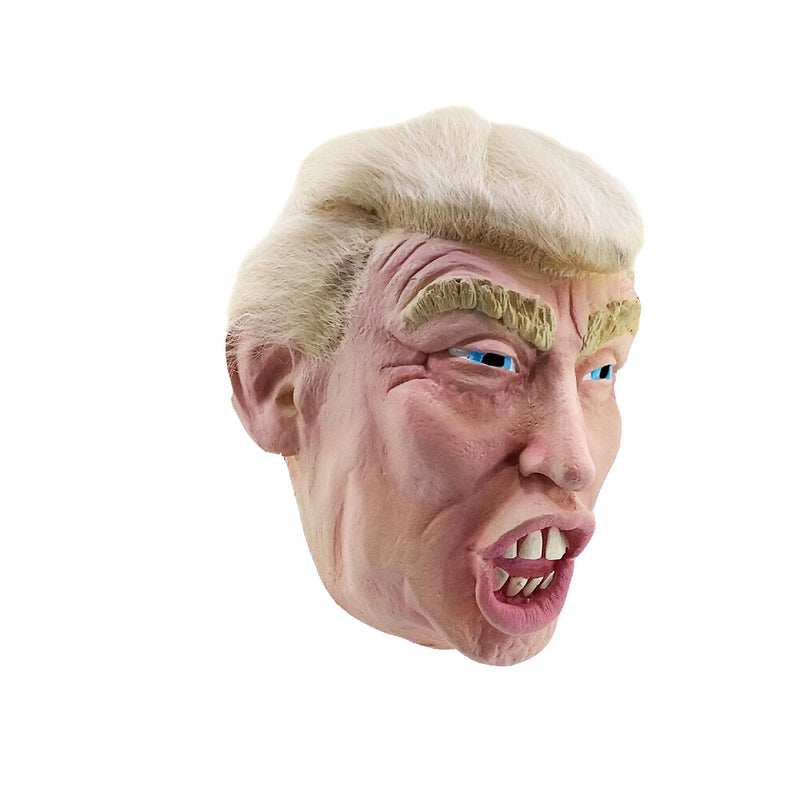 Load image into Gallery viewer, Ghoulish Presidentials - Trump With Hair Adult Costume Mask
