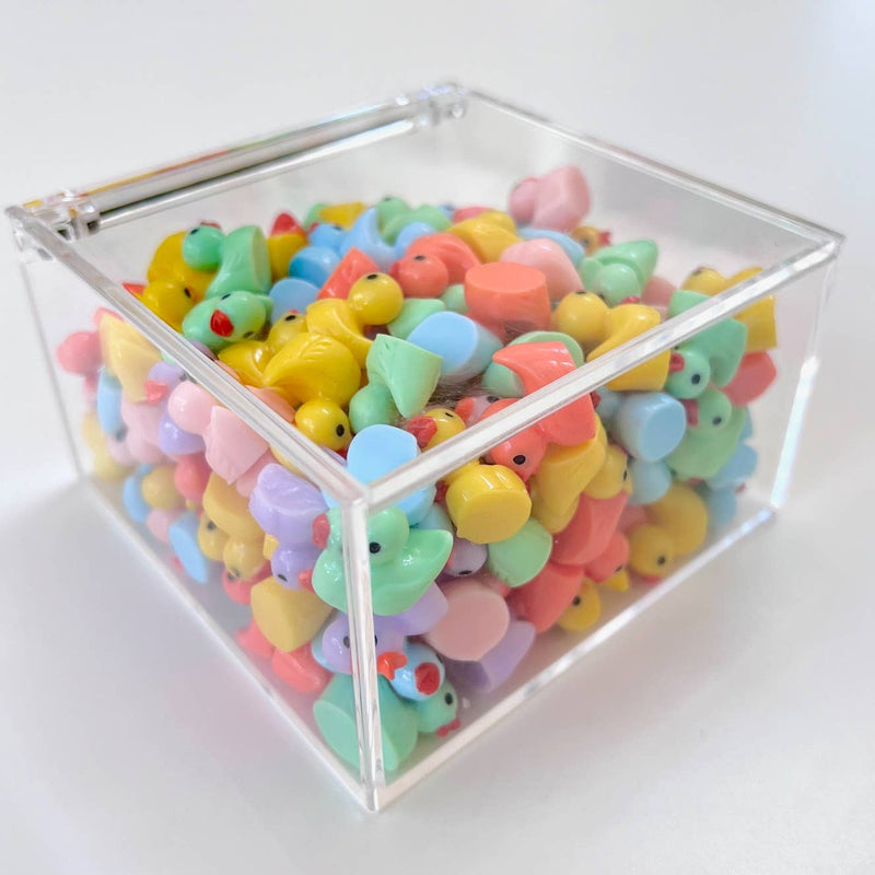 Cargue la imagen en el visor de la galería, BCmini Little Colorful Ducks Miniature Figurines
