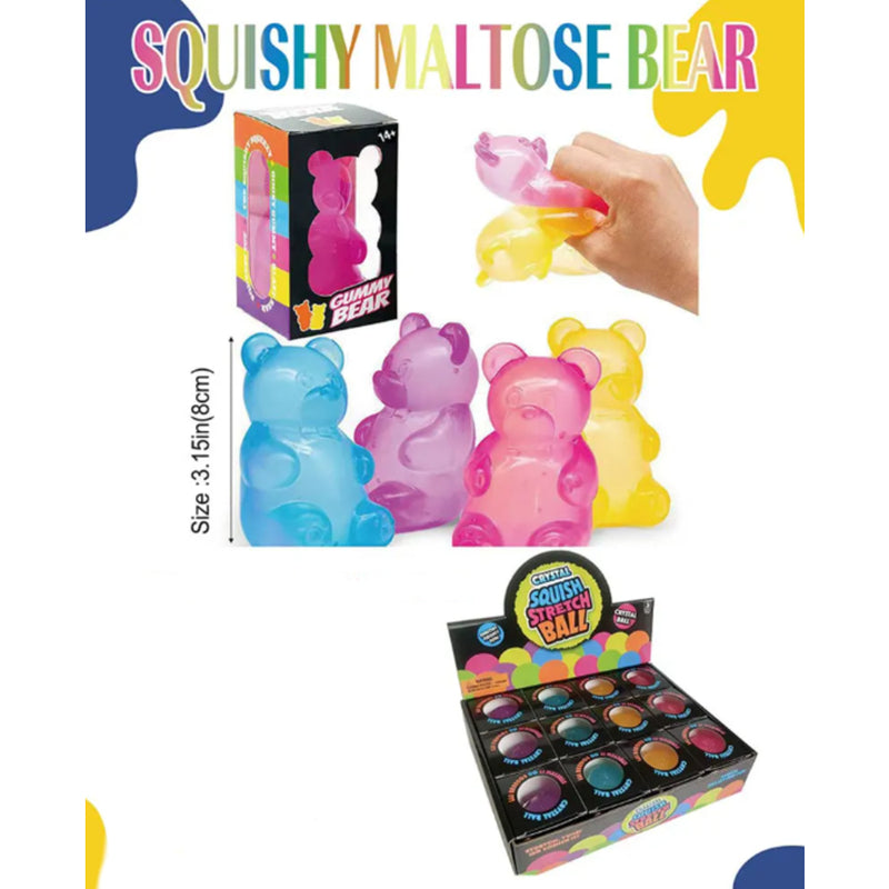 Cargue la imagen en el visor de la galería, Squishy Dumpling Buns - Mystery 1Pc Sensory Fidget Toy
