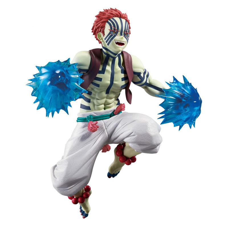 Load image into Gallery viewer, Little Buddy Demon Slayer (Kimetsu no Yaiba) - Vibration Stars Plus Akaza Figure
