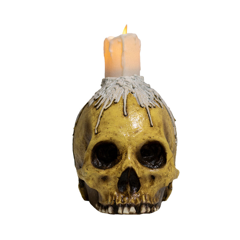 Chargez l&#39;image dans la visionneuse de la galerie, Ghoulish Skulls props - Waxed skull Halloween Decor
