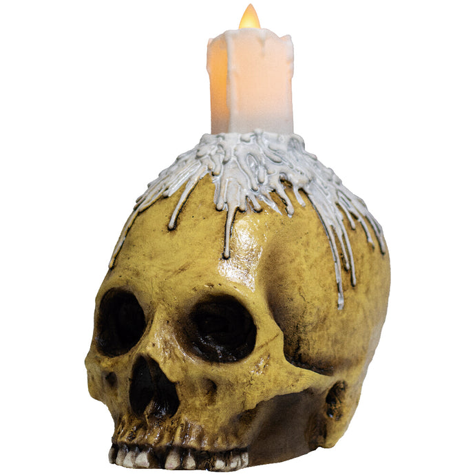 Ghoulish Skulls props - Waxed skull Halloween Decor