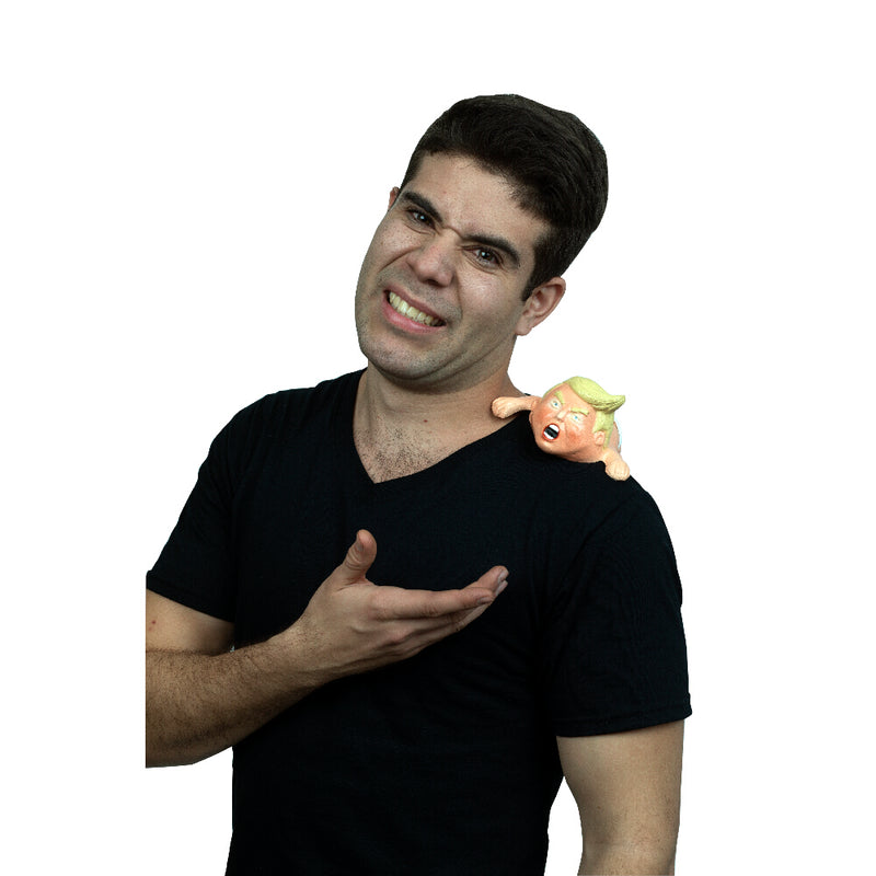 Cargue la imagen en el visor de la galería, Ghoulish Shoulder Buddy´s prop - Baby President Halloween Decor
