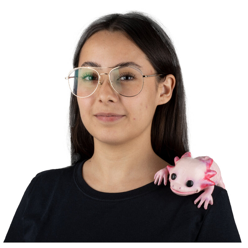 Load image into Gallery viewer, Ghoulish Shoulder Buddy´s prop - Lil axolotl Halloween Decor
