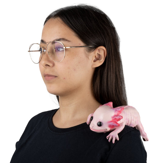 Ghoulish Shoulder Buddy´s prop - Lil axolotl Halloween Decor