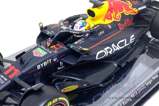 Toy Wonders Hollywood Rides Oracle Red Bull Racing - Sergio Perez with Driver Formula One F1 2022 1/24 scale Figure