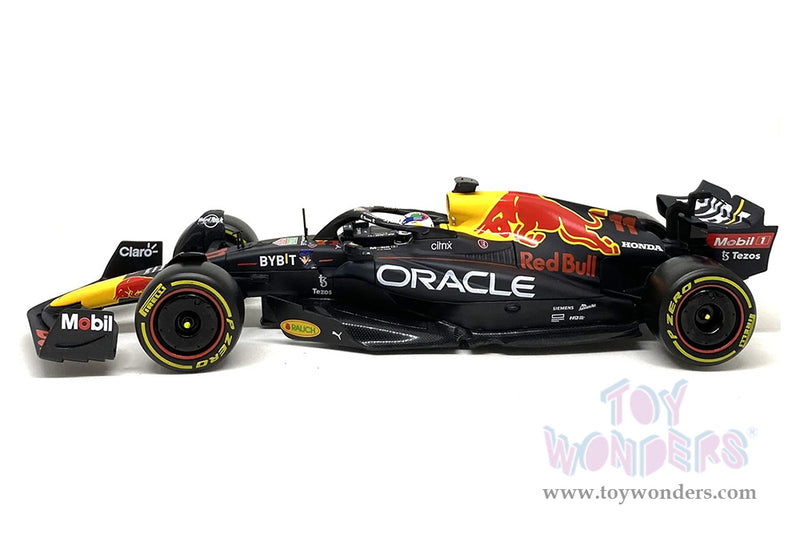 Chargez l'image dans la visionneuse de la galerie, Toy Wonders Hollywood Rides Oracle Red Bull Racing - Sergio Perez with Driver Formula One F1 2022 1/24 scale Figure
