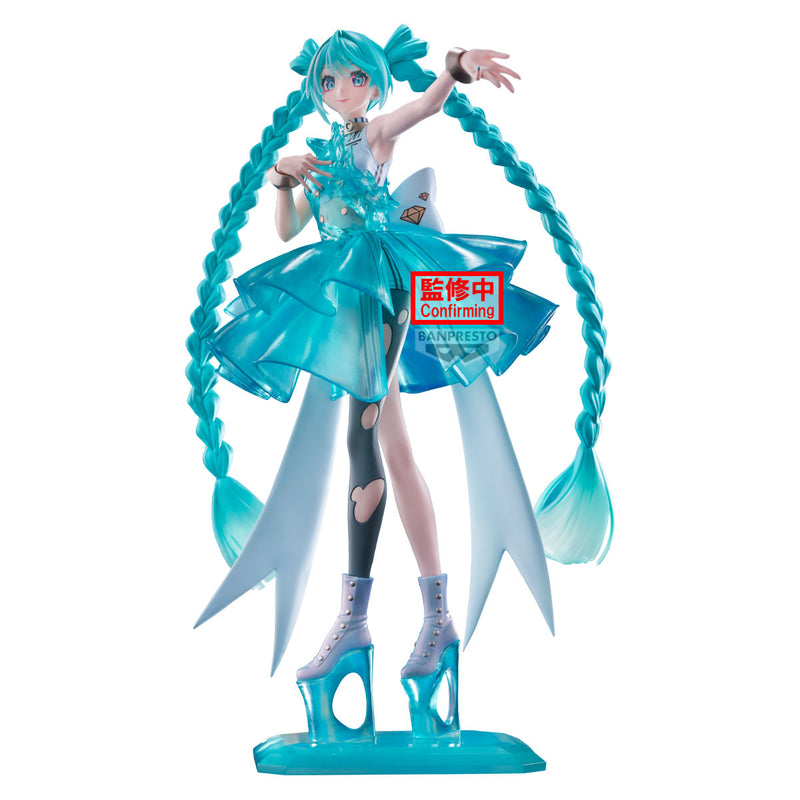 Chargez l'image dans la visionneuse de la galerie, Hatsune Miku - EVOLVE Clearluxe EmeraldGem Figure

