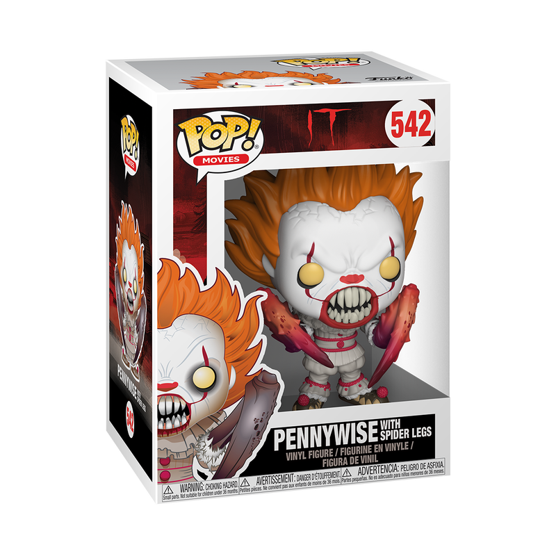 Load image into Gallery viewer, Funko POP! Movies: IT - Pennywise with Spider Legs
