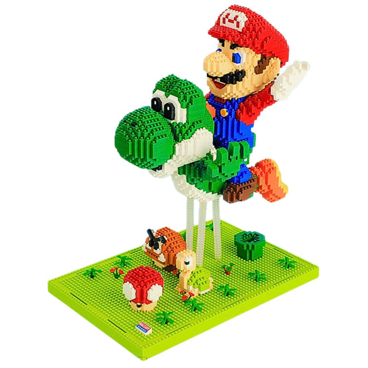 Pepper Joy Mario Kart - Super Mario Fly With Yoshi Free Limited Skeleton Figure