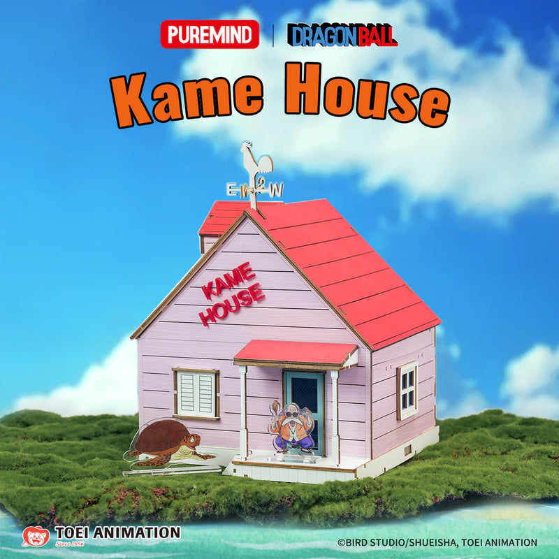 Chargez l'image dans la visionneuse de la galerie, Puremind x Dragon Ball Z - Kame House DIY Miniature House Figure
