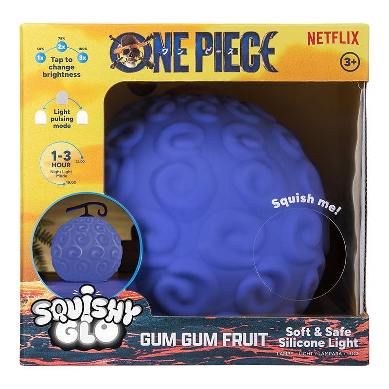 Cargue la imagen en el visor de la galería, Paladone One Piece - Gum Gum Fruit SquishyGlo Silicone Light Rechargeable
