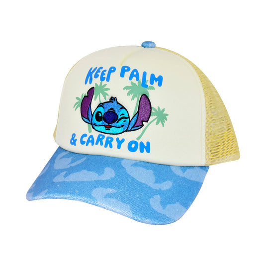 Concept One Disney Lilo & Stitch - Adult Cotton Baseball Hat