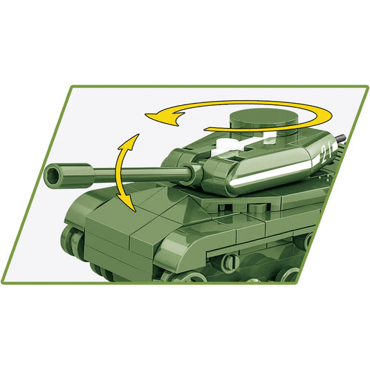 Cobi Historical Collection World War II - 1:72 Scale Tank Collector's Box Series 2 Vehicle Brick Toy