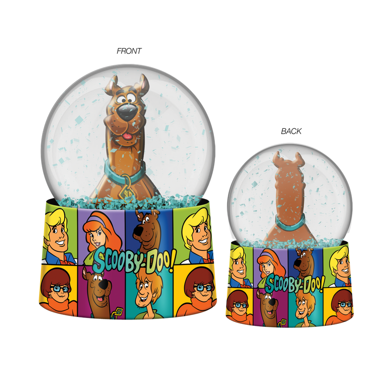 Cargue la imagen en el visor de la galería, Scooby Doo and Logo Boxed 45mm Light Up Snow Globe
