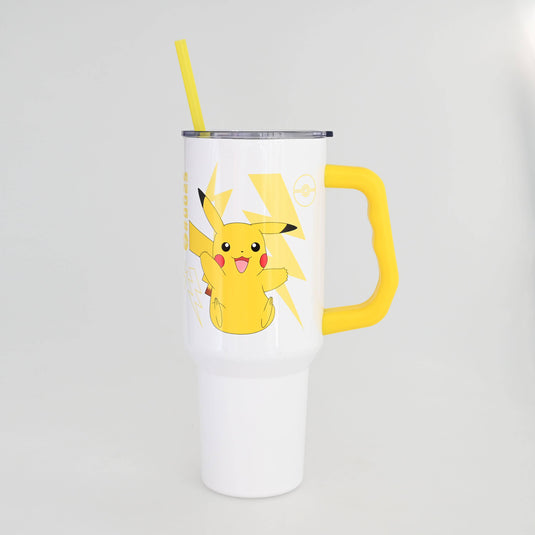 Pokémon Pikachu 40oz Stainless Steel Tumbler w Handle