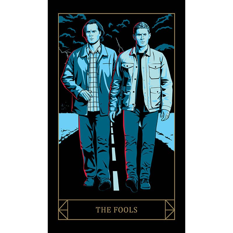 Cargue la imagen en el visor de la galería, Supernatural - Tiny Tarot Deck and Guidebook
