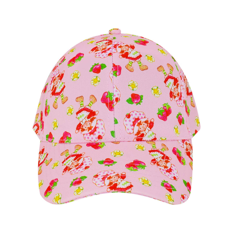 Load image into Gallery viewer, Concept One Strawberry Shortcake™  Pink All Over Print Baseball Hat
