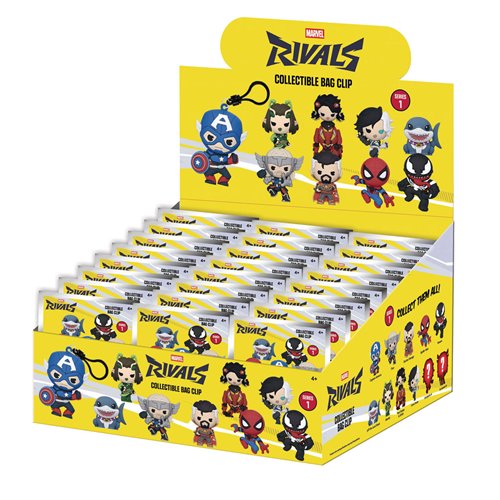 Load image into Gallery viewer, Monogram Marvel Rivals - Series 1 Characters - 1pc 3D Figure Bag Clip Blind Bag
