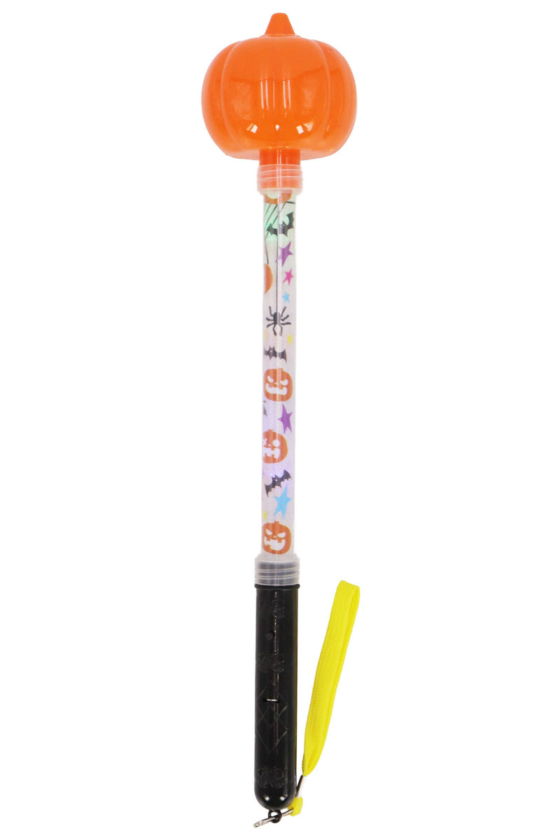 Cargue la imagen en el visor de la galería, Ghost Pumpkin Head Colorful Led 1pc Light-up Wand
