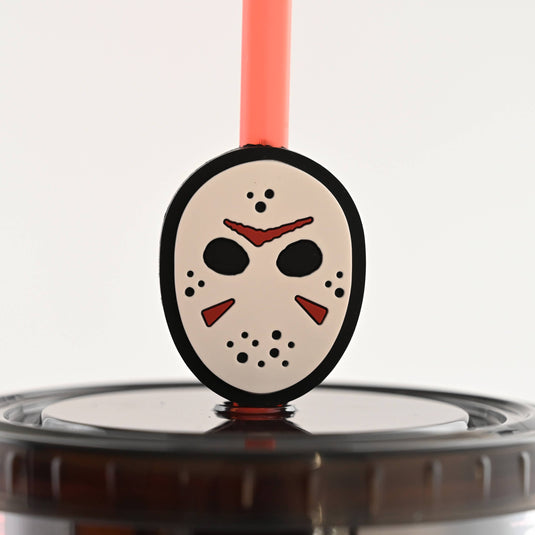 Friday the 13th Splatter Mask  24oz Plastic Cold Cup