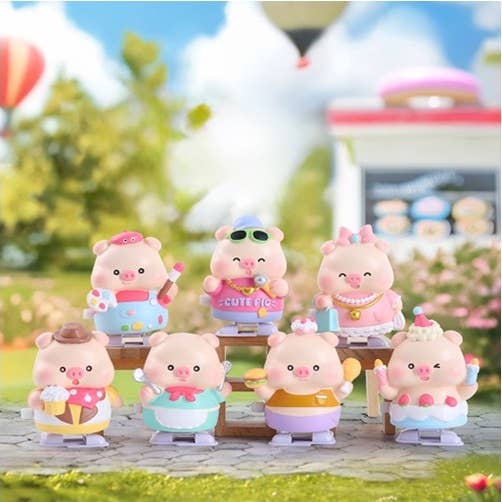 LuLu Piggy 1pc Figure Blind Box