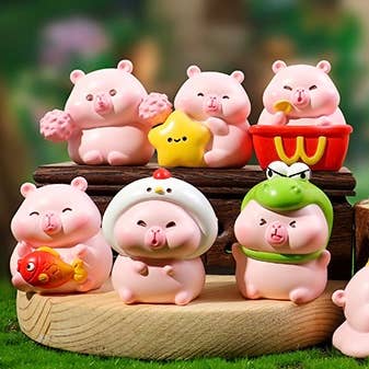 Cargue la imagen en el visor de la galería, BCmini - Pink Capybara 1Pc Blind Box
