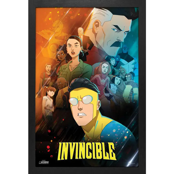 Cargue la imagen en el visor de la galería, Pyramid America Invincible - Group Slip 11" x 17" Wall Framed
