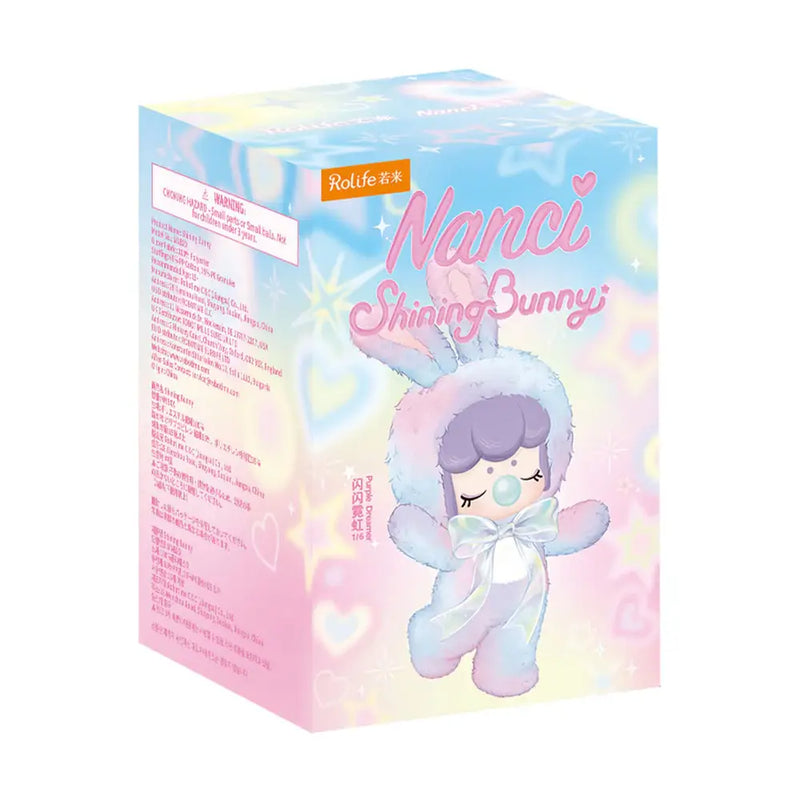 Chargez l&#39;image dans la visionneuse de la galerie, Robotime - Rolife Nanci Shining Bunny 1pc Plush Blind Box
