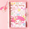 Sanrio - Perpetual Journal Planner NoteBook with Charm