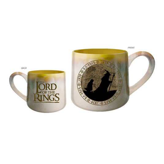 The Lord of the Rings Reactive Glaze 18oz Tapered Pottery Mug