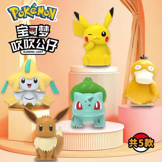 Pokemon - Blow‑Activated Statues Figures Night‑Light