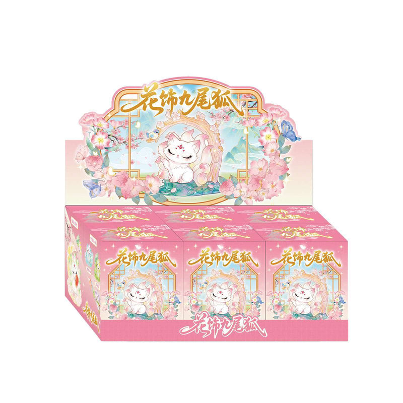 Chargez l'image dans la visionneuse de la galerie, Floral Decor - Nine-Tailed Fox Resin 1Pc Blind Box
