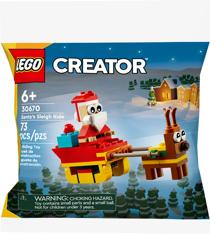 Lego: Santa's Sleigh Ride Impulse Bag Figure