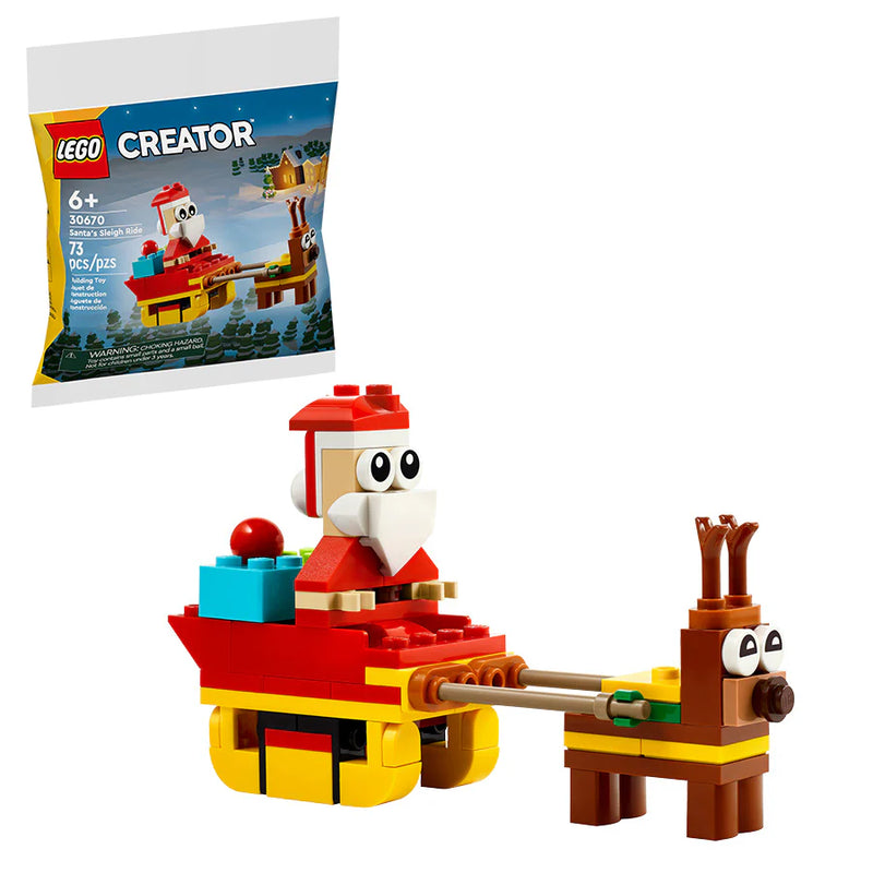 Load image into Gallery viewer, Lego: Santa&#39;s Sleigh Ride Impulse Bag Figure
