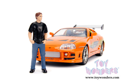 Hollywood Rides Fast & Furious - Toyota Supra with Brian Figure Jada Toys
