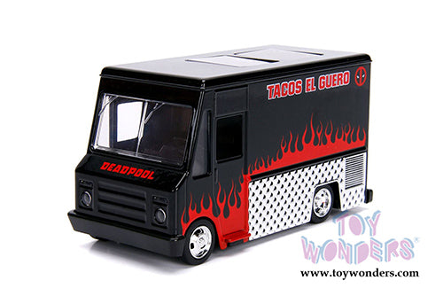 Cargue la imagen en el visor de la galería, Marvel Comics: Deadpool - Taco El Guero Black Truck Figure
