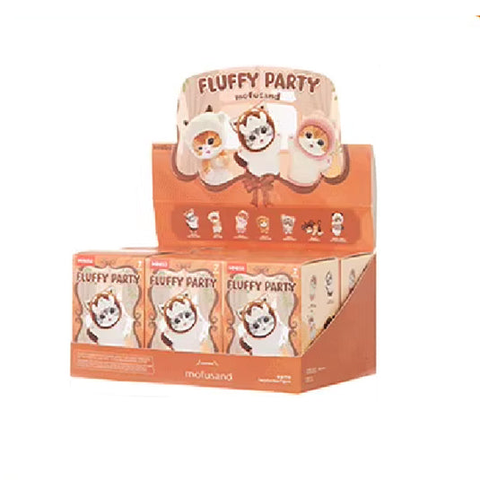 Mofusand Fluffy Party -  Series Vinyl Plush 1 Single Blind Box