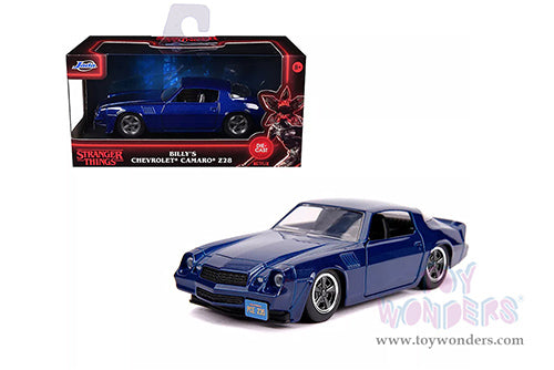 Chargez l'image dans la visionneuse de la galerie, Stranger Things - 1979 Billy's Chevy Camaro Z28, 1/32 Jada Die-Cast Toy Car
