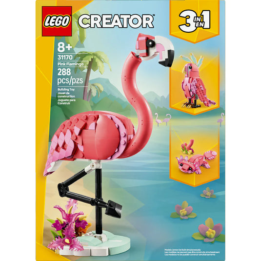 LEGO Wild Animals - Pink Flamingo Figure