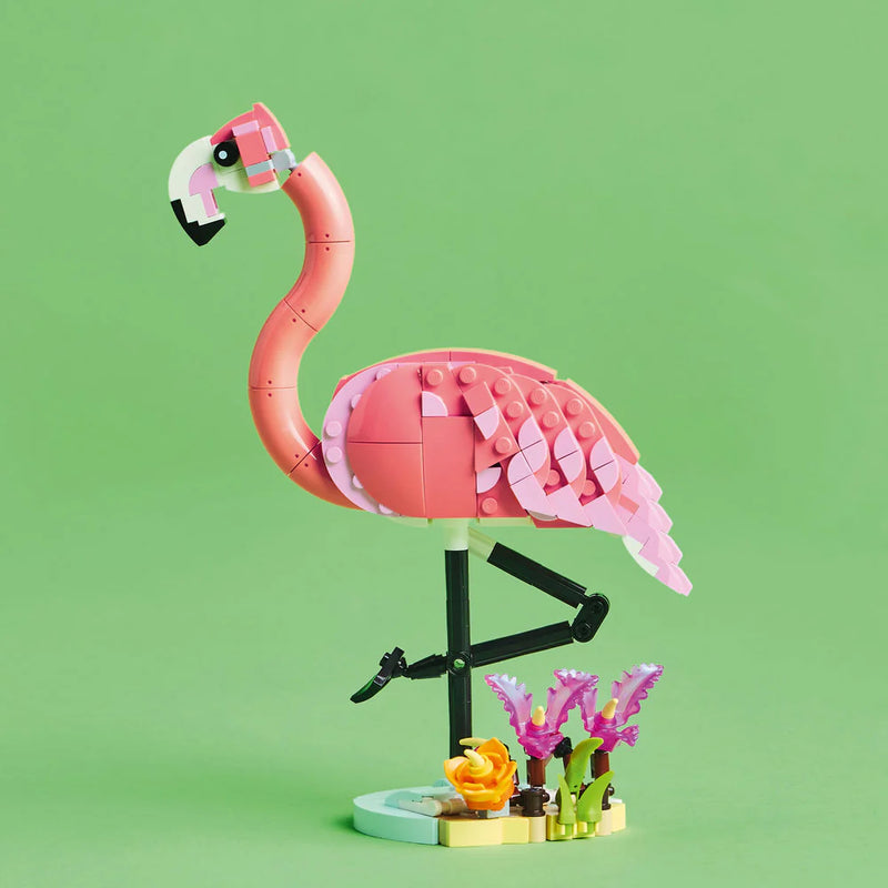 Load image into Gallery viewer, LEGO Wild Animals - Pink Flamingo Figure
