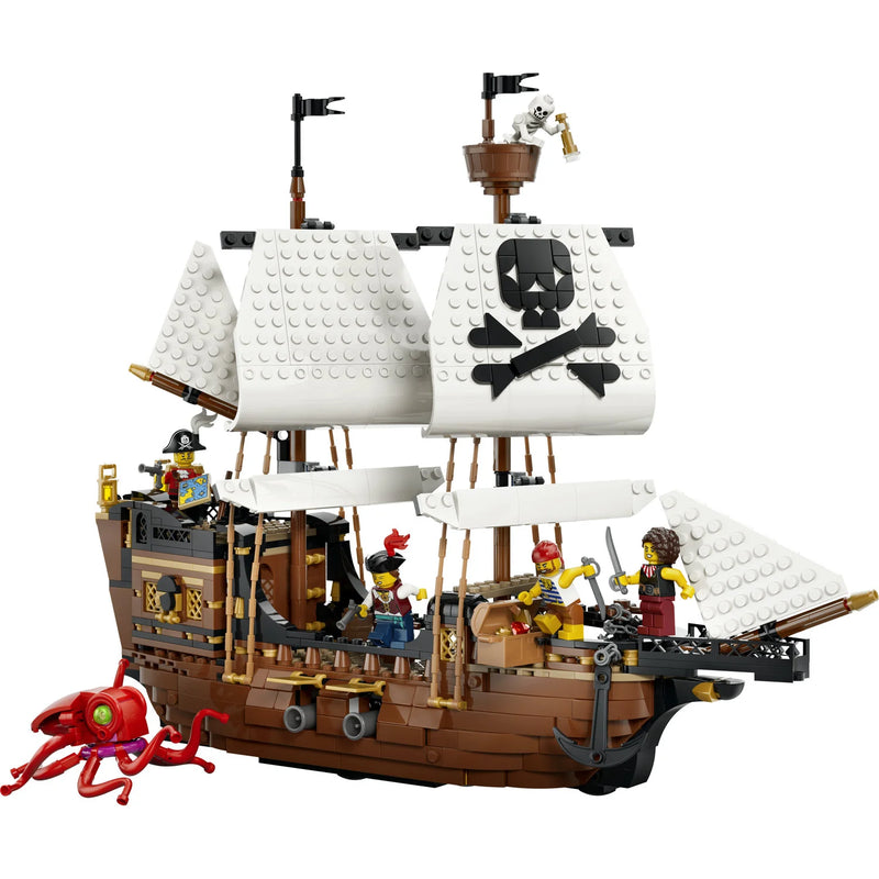 Cargue la imagen en el visor de la galería, LEGO Creator 3 in 1 - Iconic Pirate Ship Building Toy Figure
