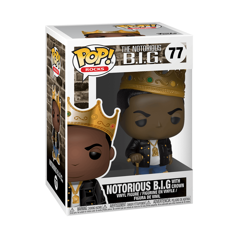 Funko POP! Rocks: The Notorious B.I.G. - Notorious B.I.G. with Crown